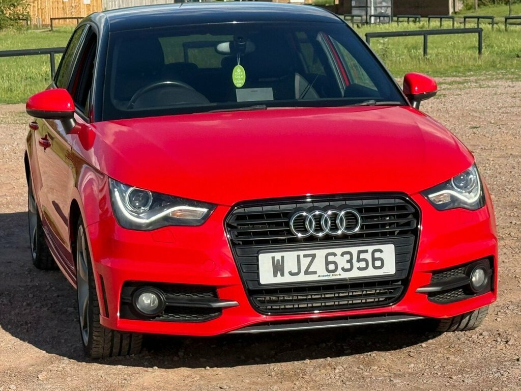 Audi A1 Hatchback WJZ6356 Red #6