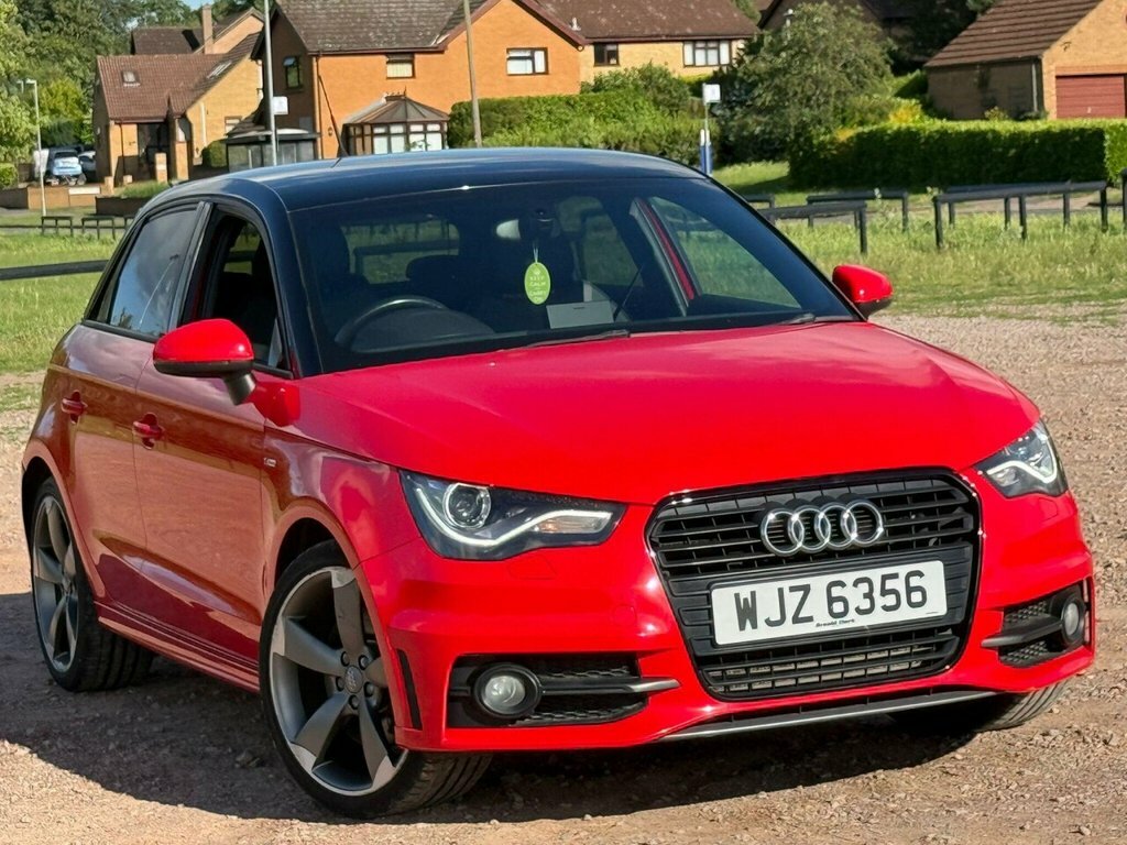 Audi A1 Hatchback WJZ6356 Red #5