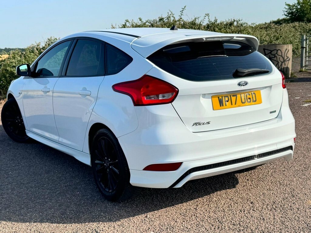 Ford Focus Hatchback WP17UGD White #2