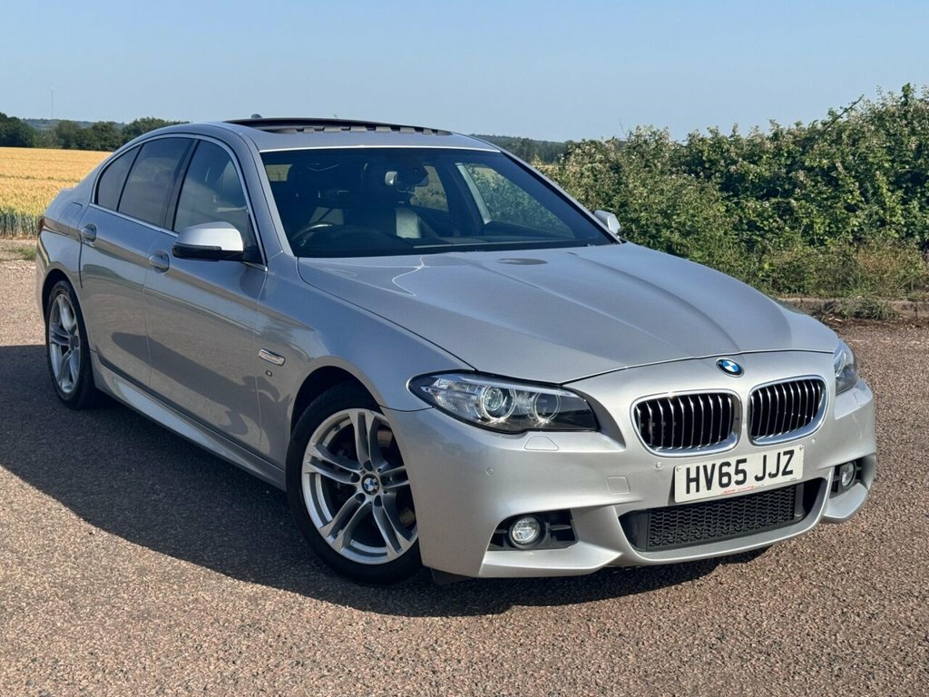 BMW 5 Series Saloon Silver