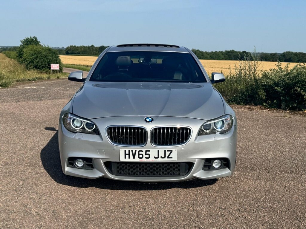 BMW 5 Series Saloon HV65JJZ Silver #2