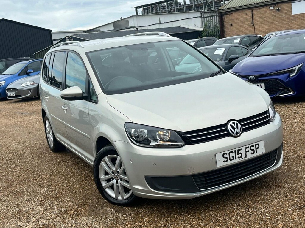 Volkswagen Touran Se Tdi Bluemotion Technology Silver