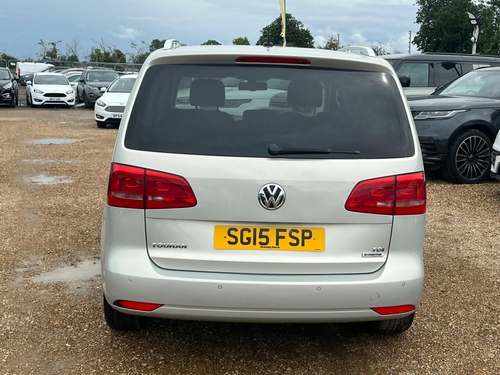Volkswagen Touran Se Tdi Bluemotion Technology SG15FSP Silver #4