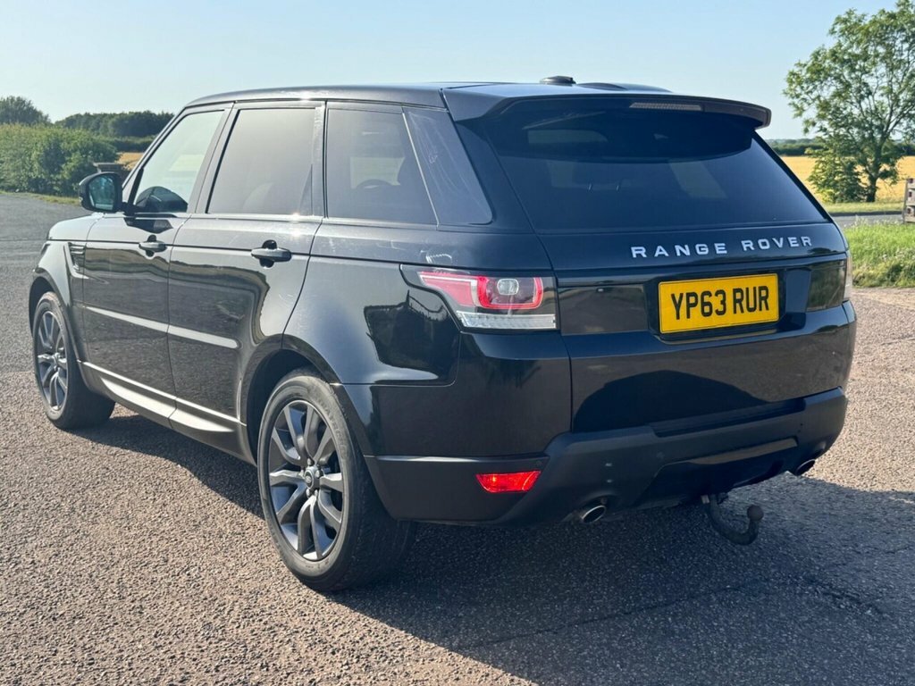 Land Rover Range Rover Sport Suv YP63RUR Black #4