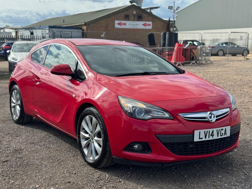 Vauxhall Astra GTC Coupe Red