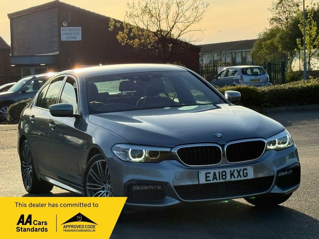 BMW 5 Series 530E M Sport Blue