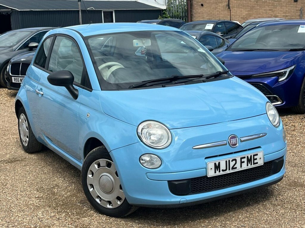 Fiat 500 Hatchback Blue