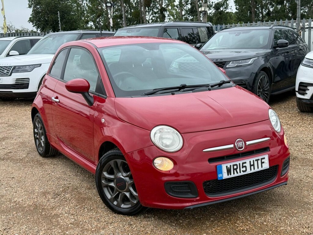 Fiat 500 Hatchback Red #5