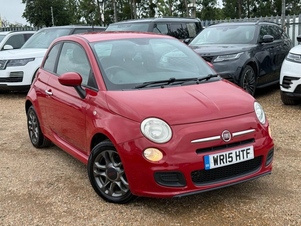 Fiat 500 Hatchback Red