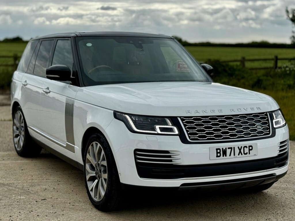 Land Rover Range Rover Suv White #2