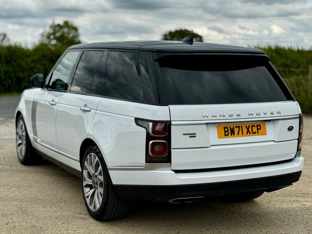 Land Rover Range Rover Suv White #5