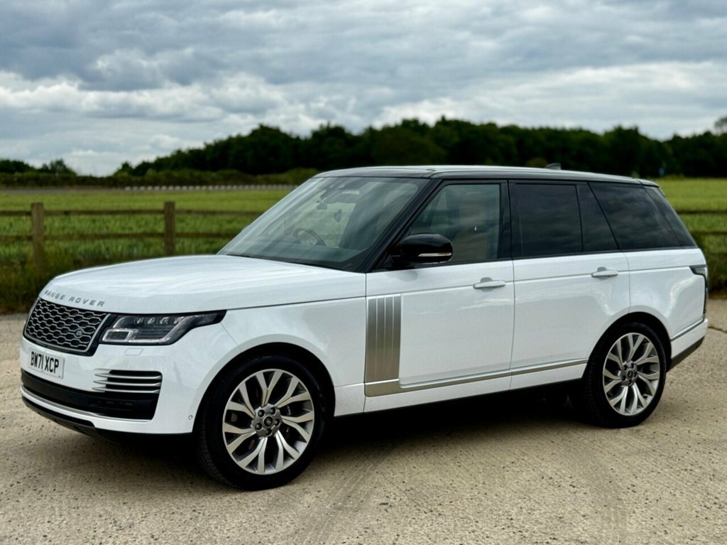 Land Rover Range Rover Suv White #4