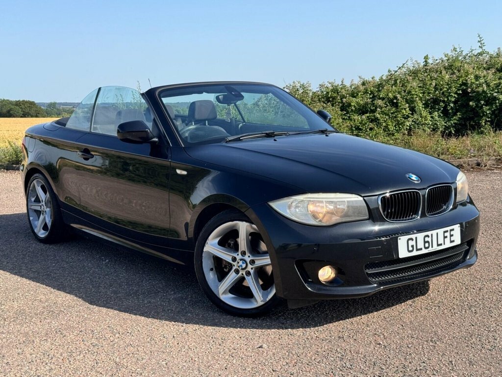 BMW 1 Series Convertible Black