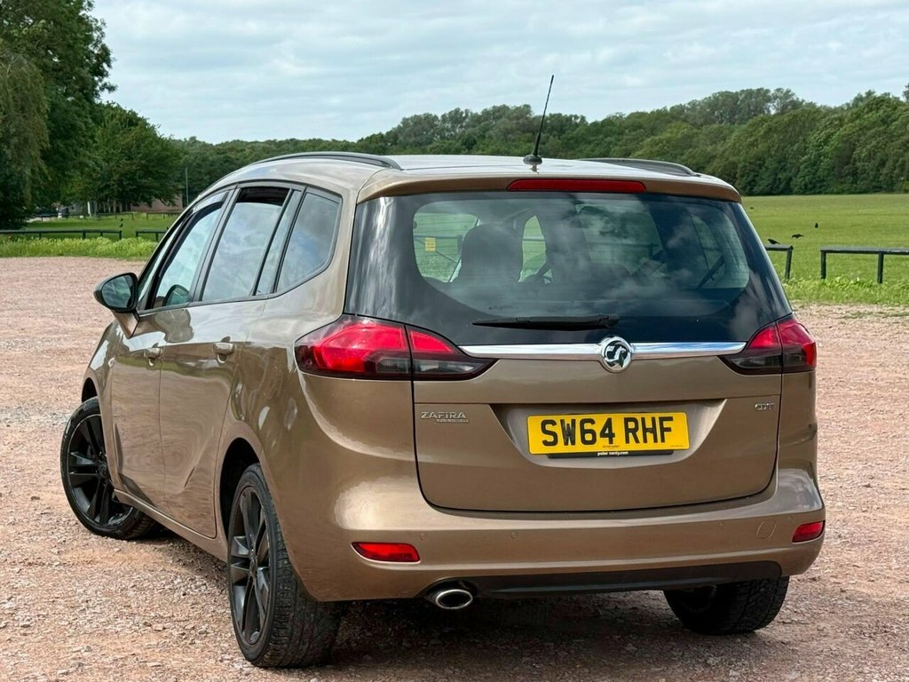 Vauxhall Zafira Tourer Mpv Brown #4