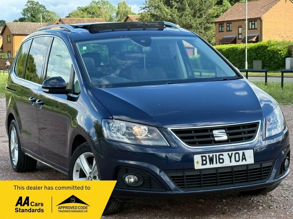 Seat Alhambra Mpv Blue