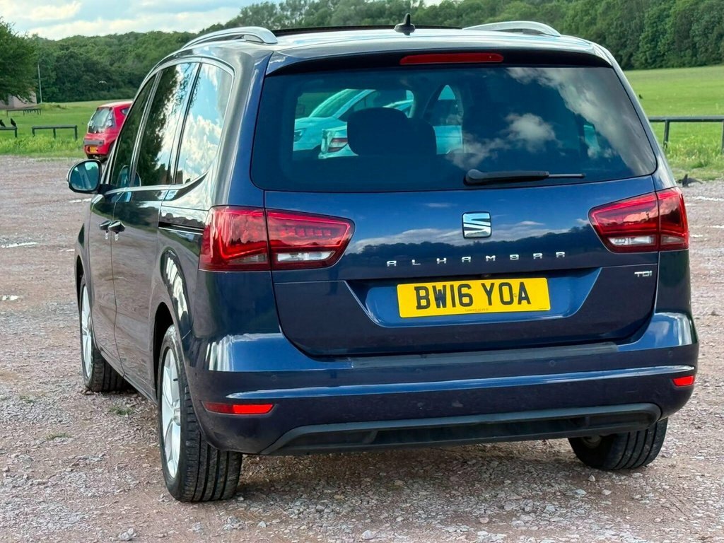 Seat Alhambra  Black #9