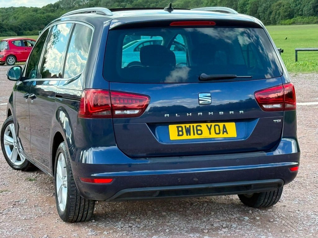 Seat Alhambra Mpv Blue #4