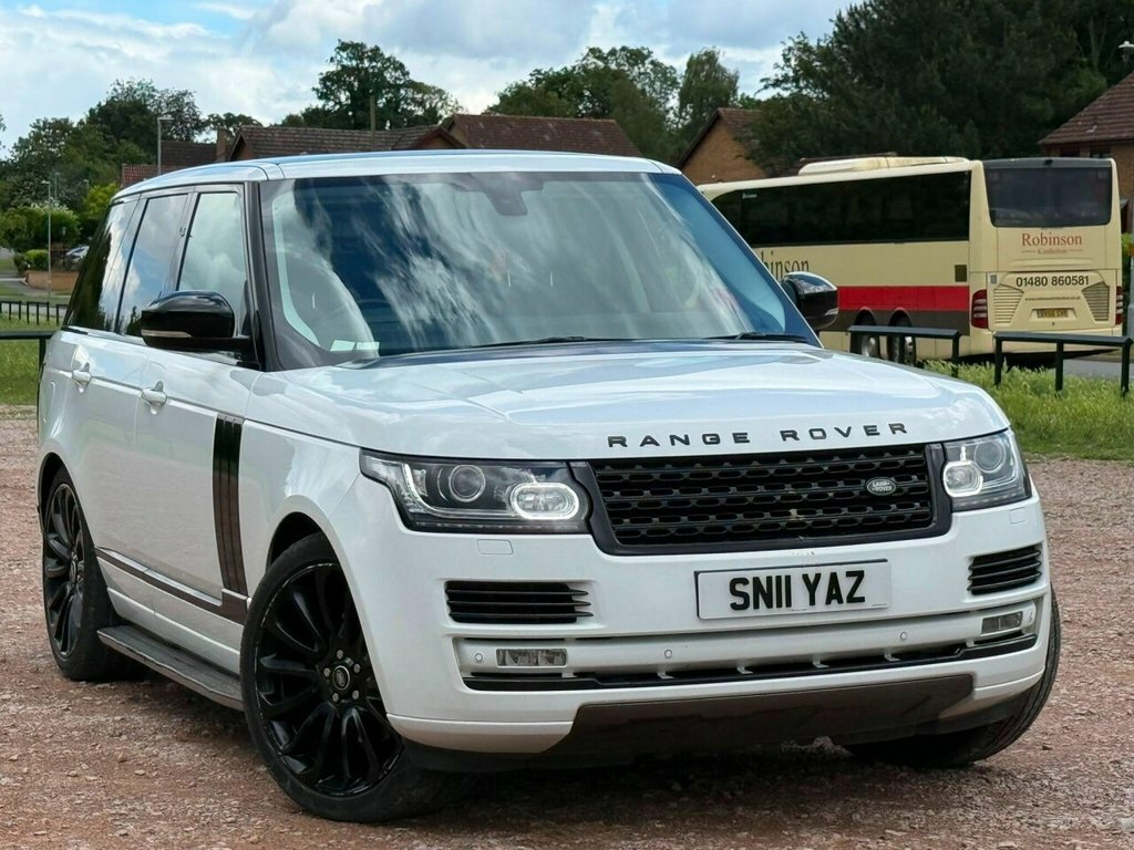 Land Rover Range Rover Suv White #5