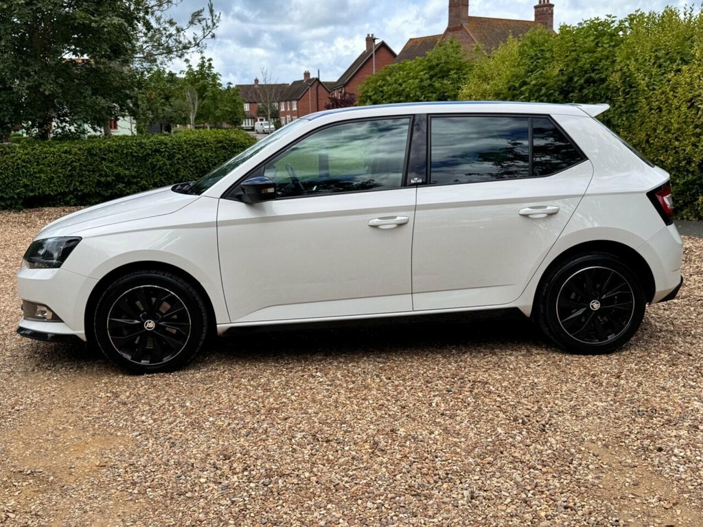 Skoda Fabia Hatchback White #4