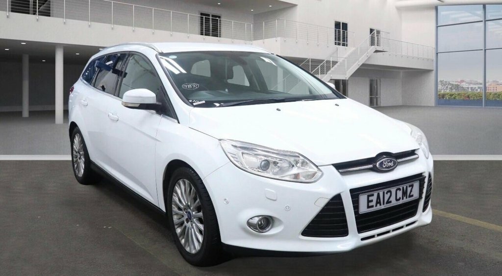 Ford Focus Estate EA12CMZ White