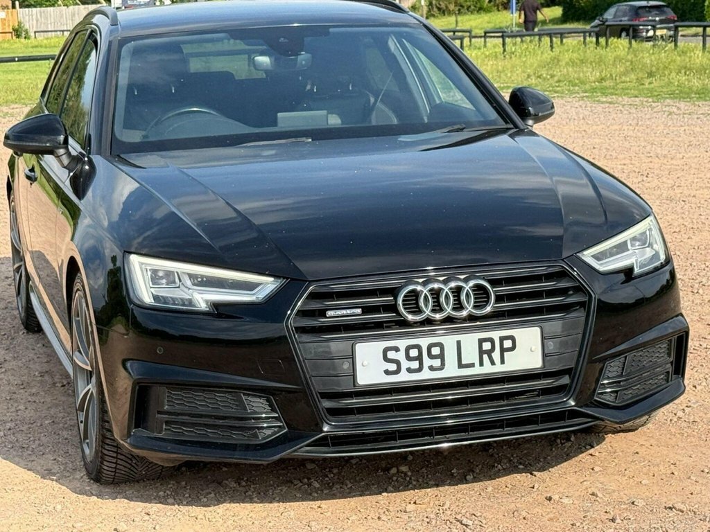 Audi A4 Avant Estate Black #6