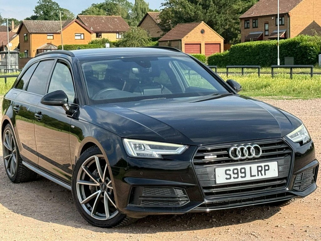 Audi A4 Avant Estate Black #5