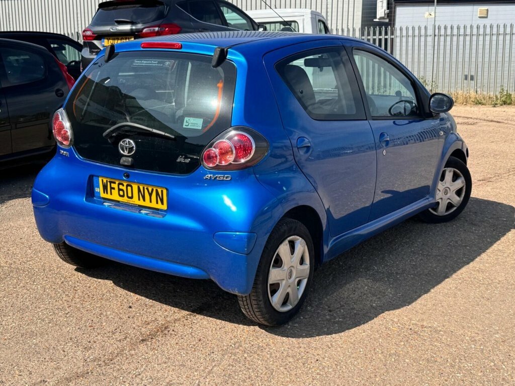 Toyota Aygo Hatchback Blue #5