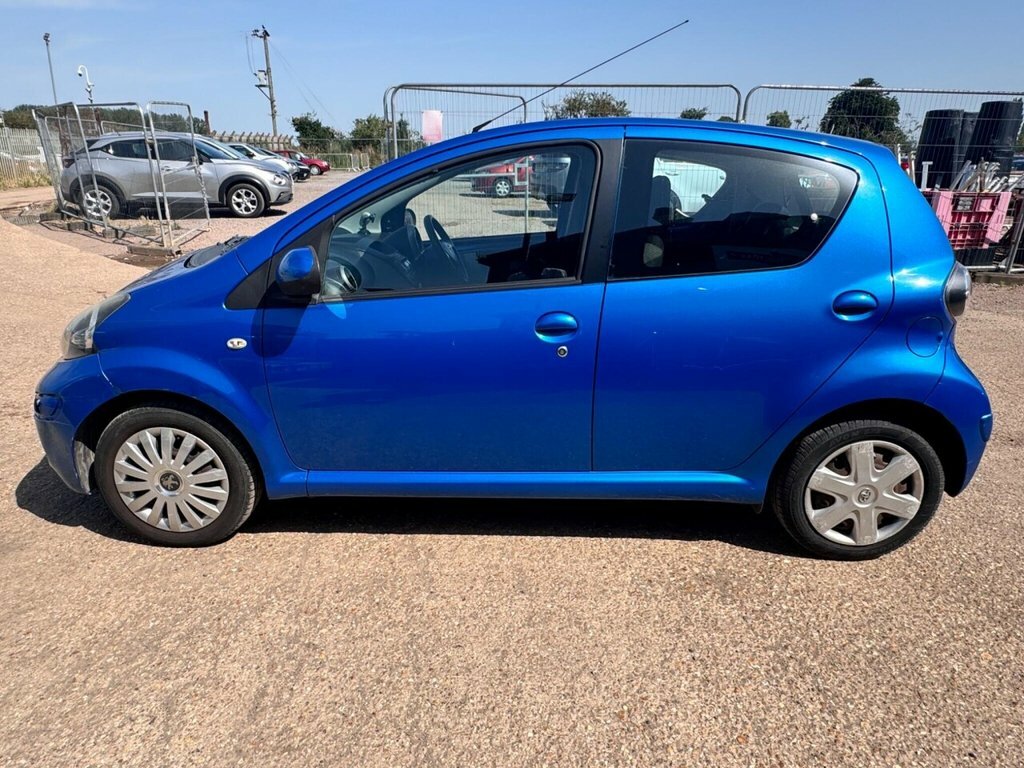 Toyota Aygo Hatchback Blue #6