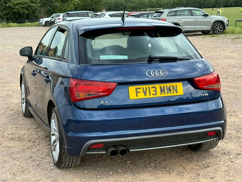 Audi A1 S Line Blue #4