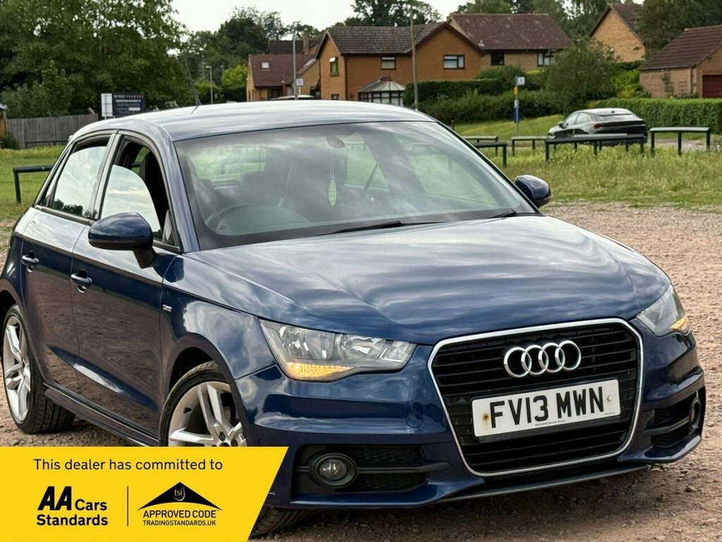Audi A1 S Line Blue