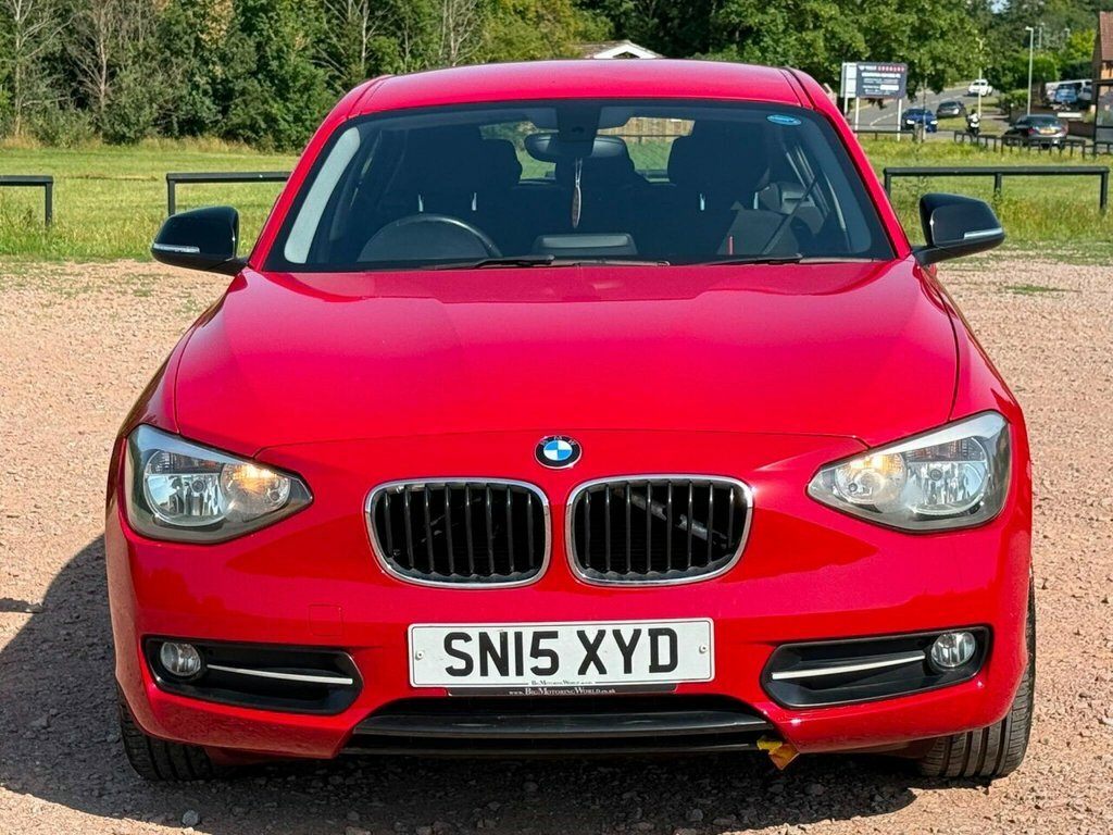 BMW 1 Series Hatchback Red #2