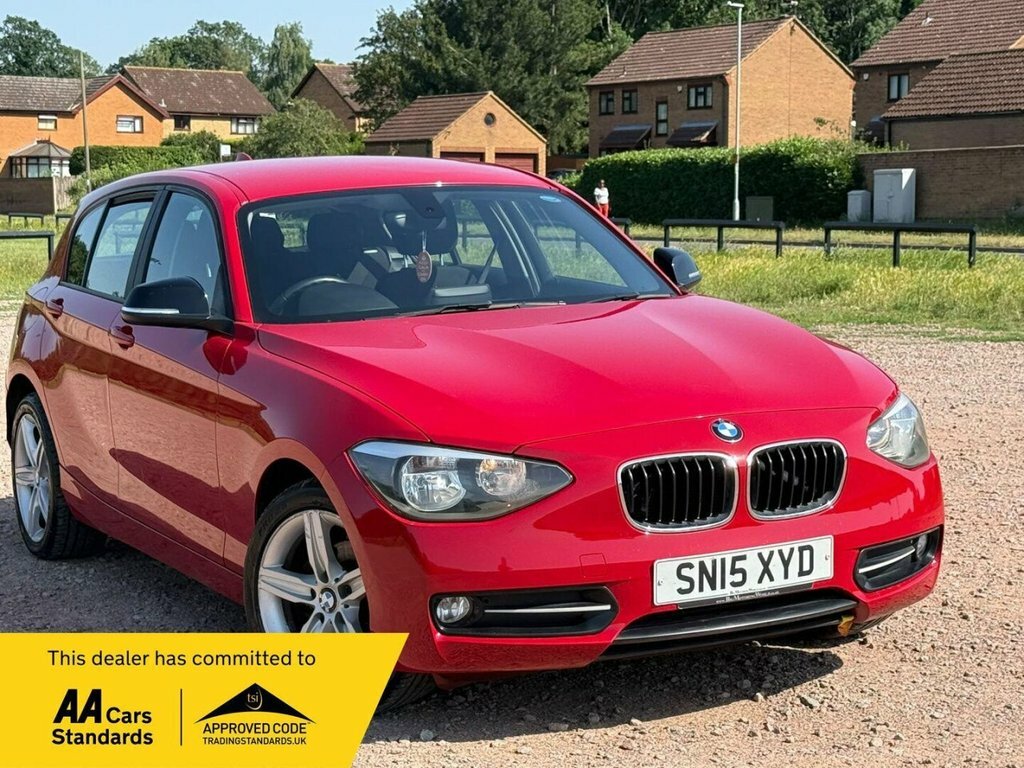 BMW 1 Series Hatchback Red