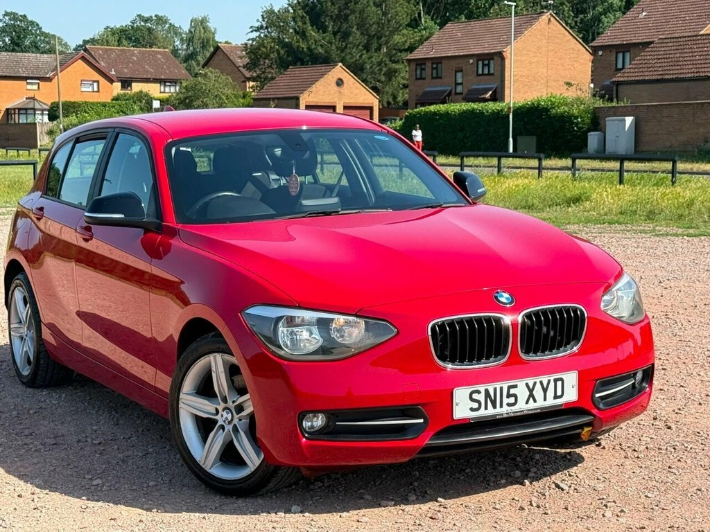 BMW 1 Series Hatchback Red #5