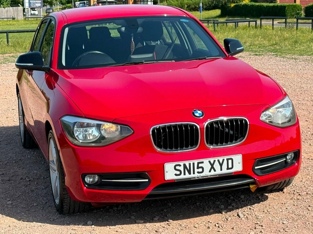 BMW 1 Series Hatchback Red #6
