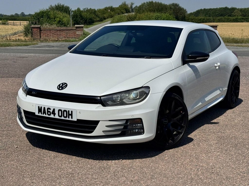 Volkswagen Scirocco Hatchback White #3