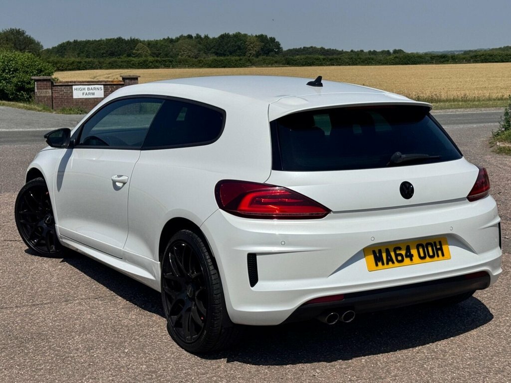 Volkswagen Scirocco Hatchback White #4