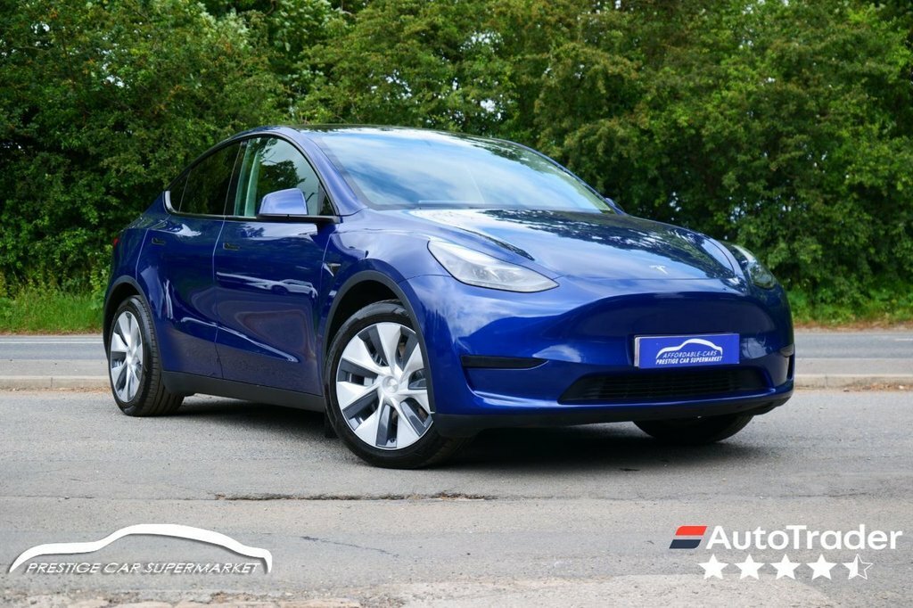 Tesla Model Y Suv Blue
