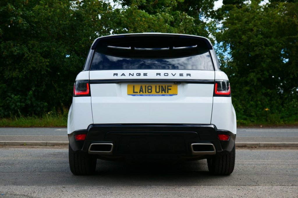 Land Rover Range Rover Sport 3L Hse LA18UNF White #5