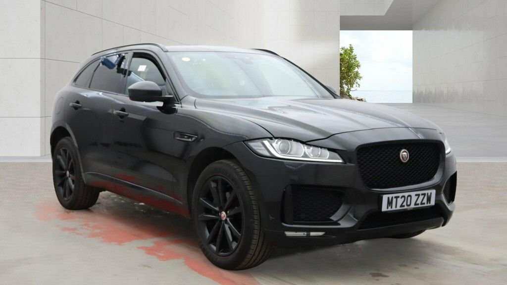 Jaguar F-Pace 2L Chequered Flag Black