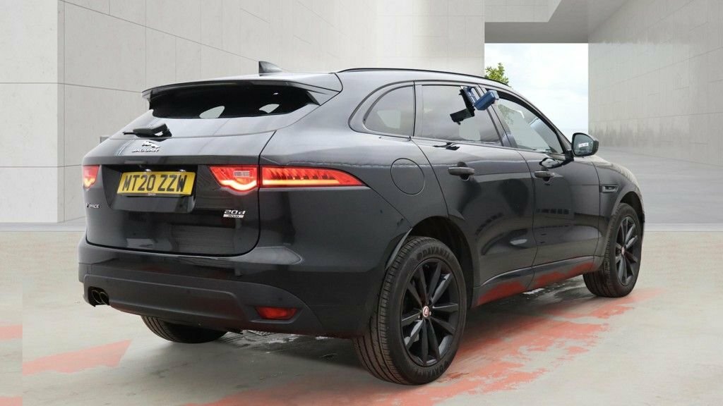 Jaguar F-Pace 2L Chequered Flag Black #2