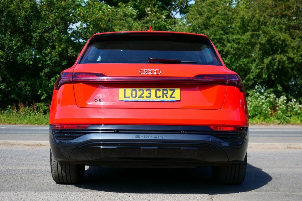 Audi Q8 e tron Suv Red #5