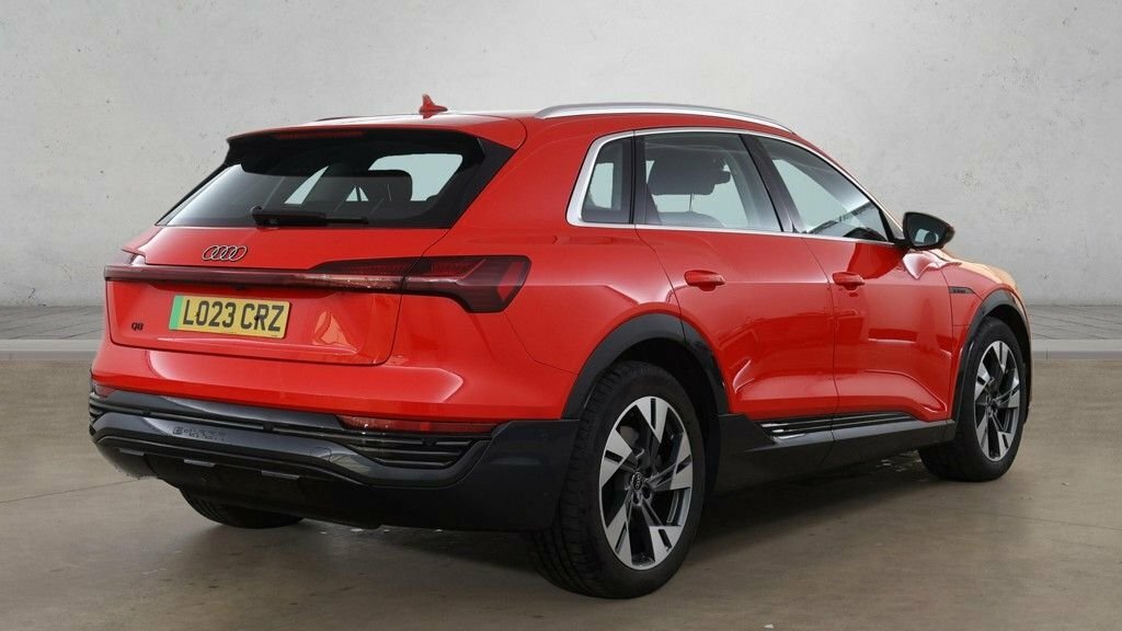 Audi Q8 e tron Suv Red #2