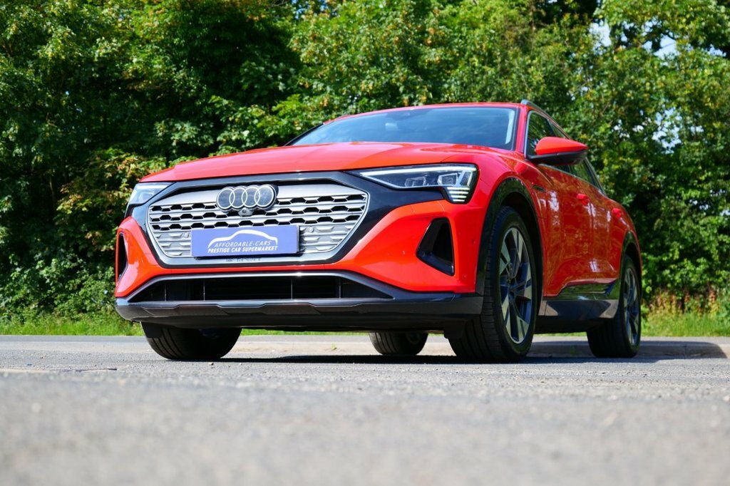 Audi Q8 e tron Suv Red #6