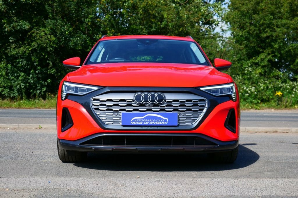 Audi Q8 e tron Suv Red #4
