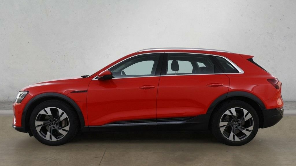 Audi Q8 e tron Suv Red #6