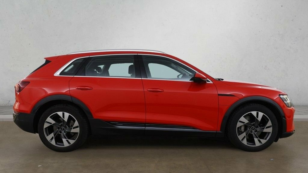 Audi Q8 e tron Suv Red #5