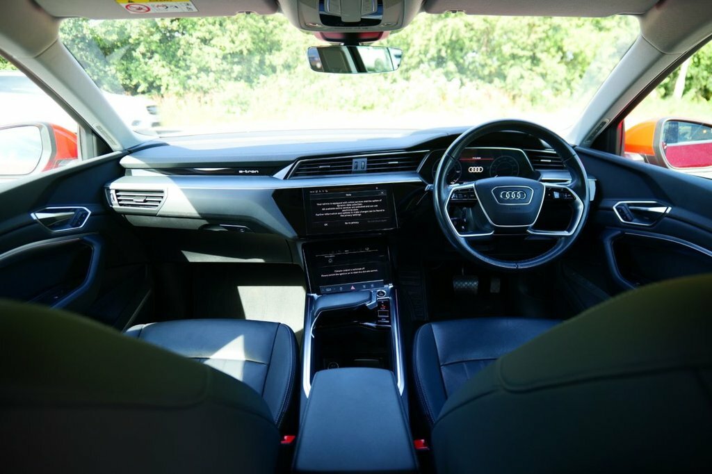 Audi Q8 e tron Suv Red #3