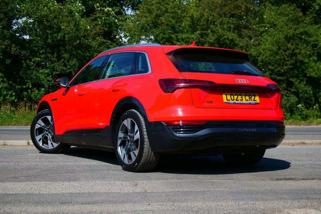 Audi Q8 e tron Suv Red #2