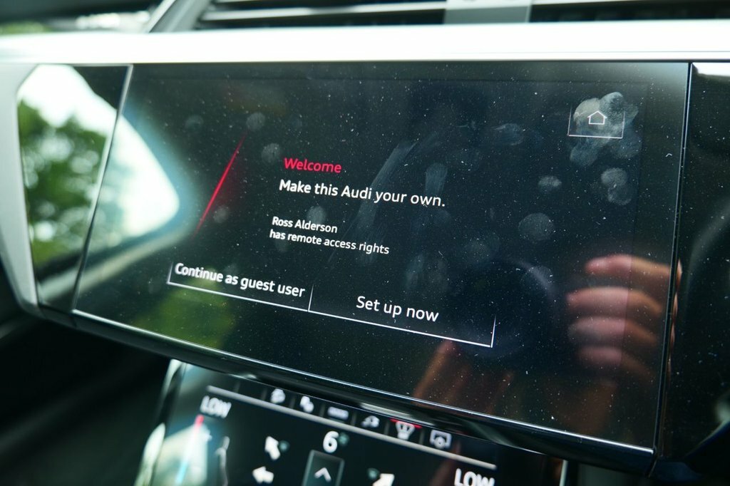 Audi Q8 e tron Suv Red #6