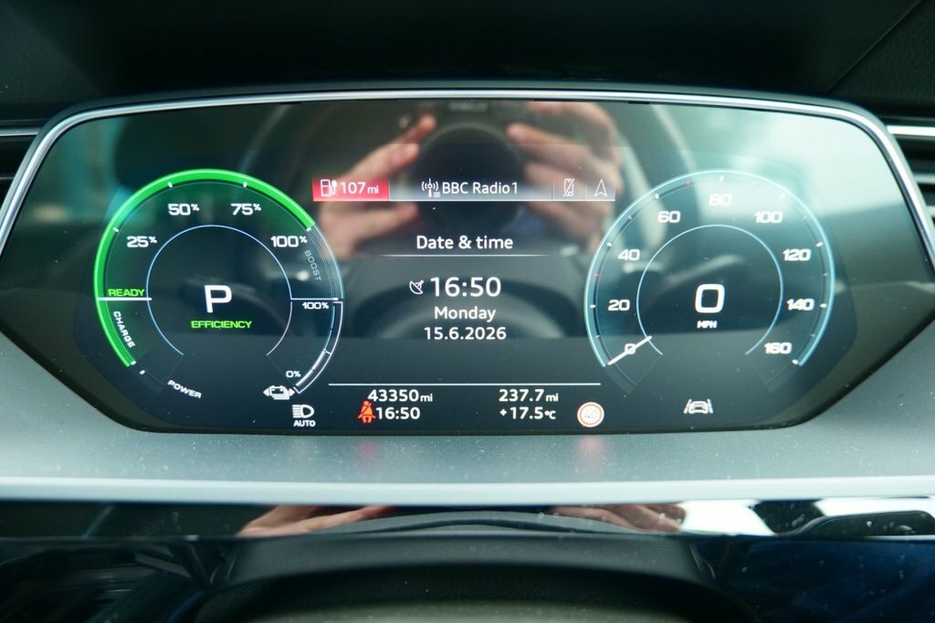 Audi Q8 e tron Suv Red #5